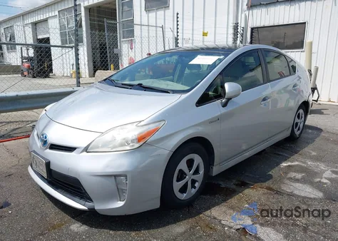 2013 Toyota Prius Three из США, поврежденный, VIN JTDKN3DU4D5570617